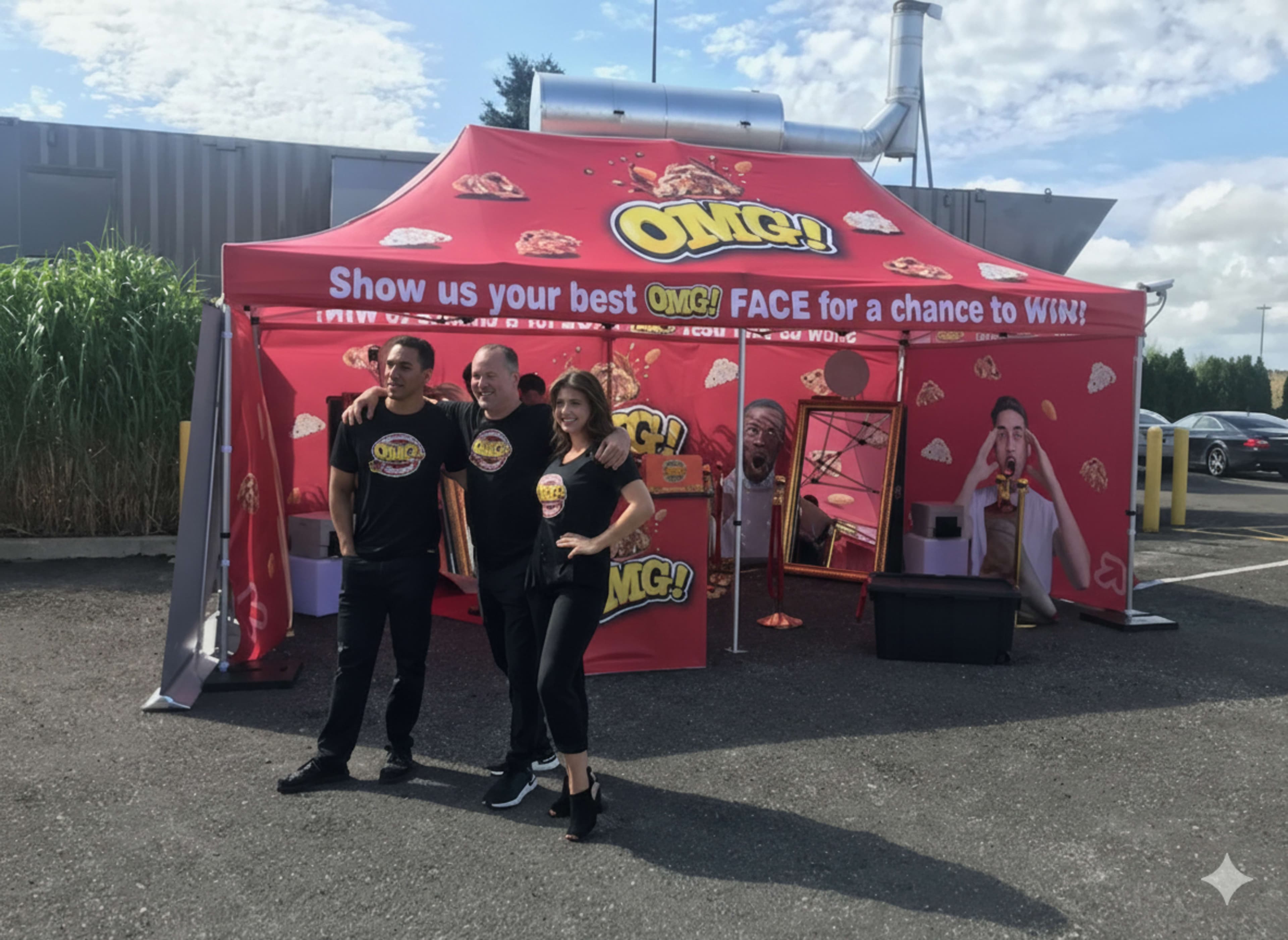 Brand Activation Support for OMG's Amazing Canada - Impact Catering Group