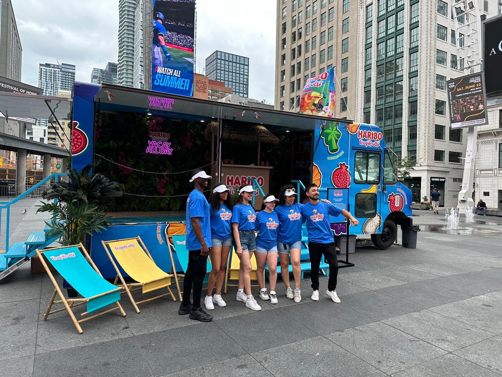 Haribo Interactive Truck Activation - Impact Catering Group