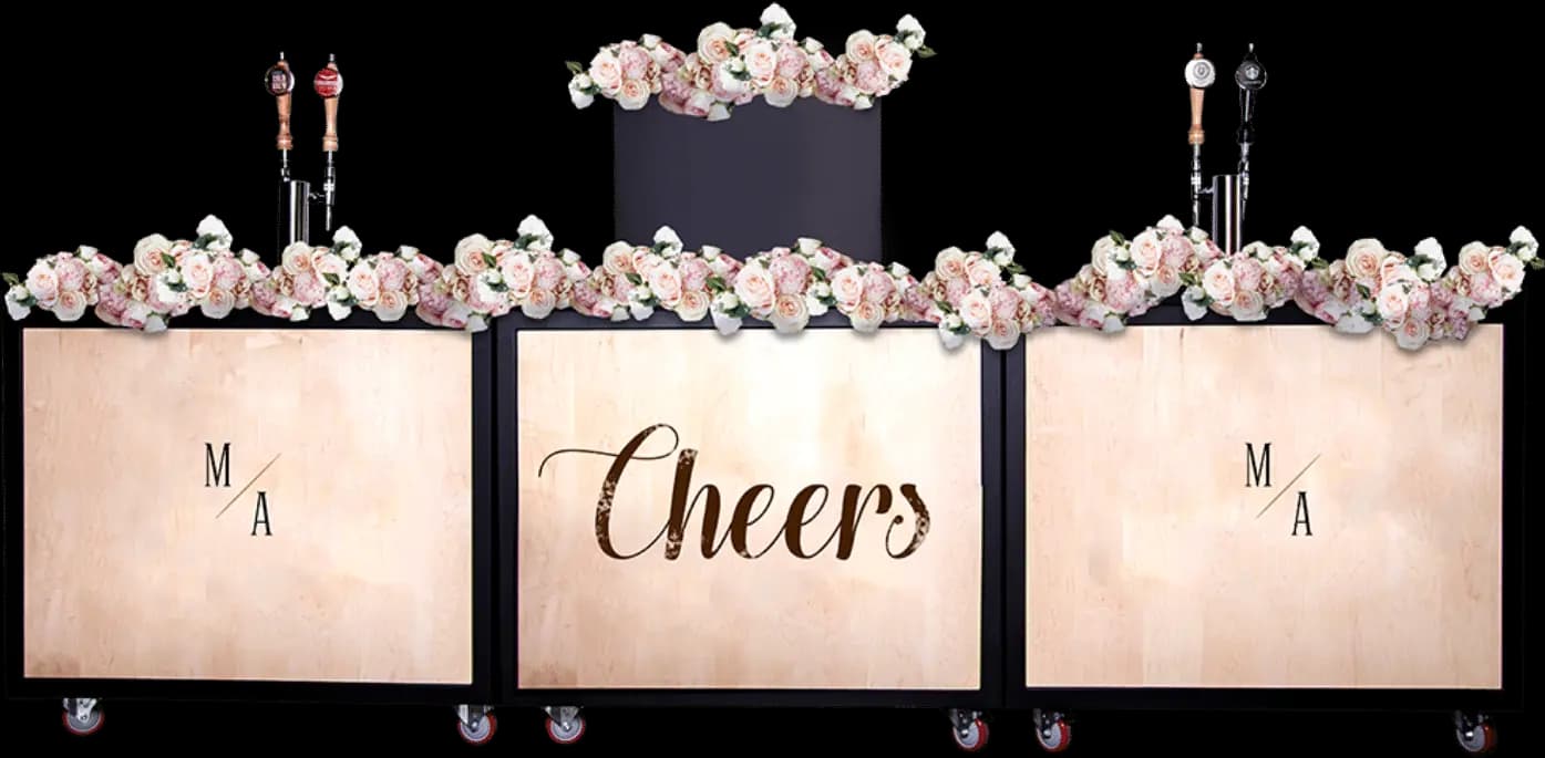 Mobile bar service for weddings and private events